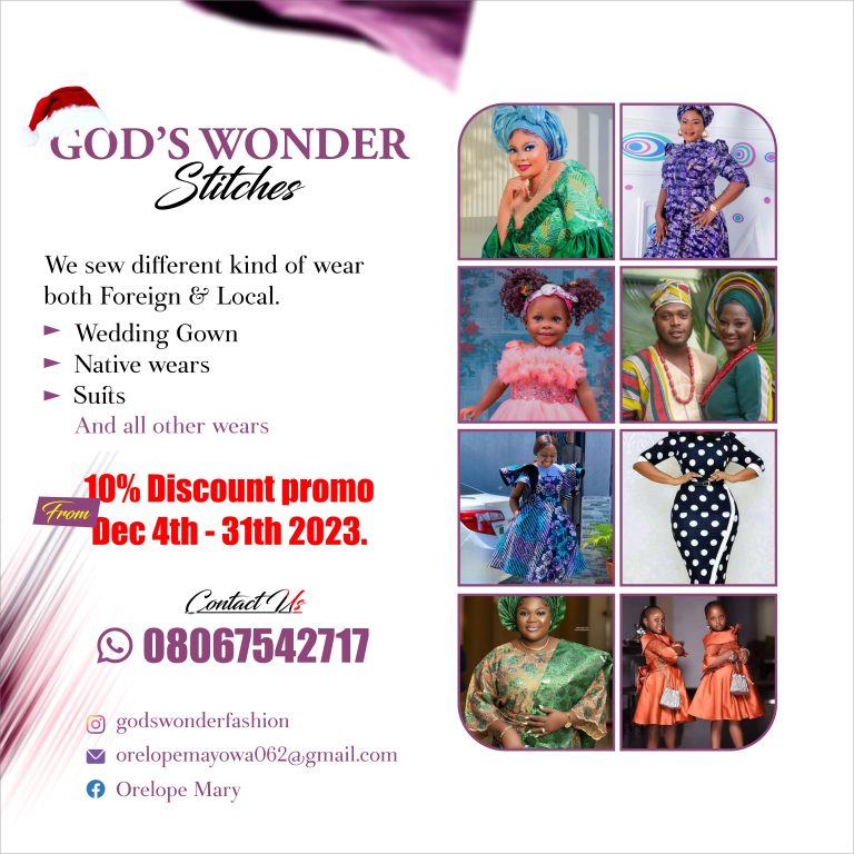 god's wonder flyer