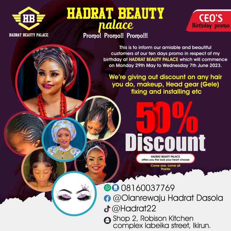 hadrat birthday promo