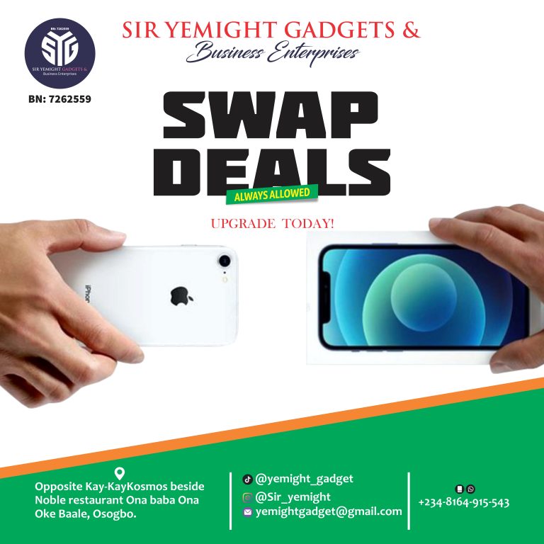 swap flyer